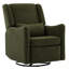 Chaise pivotante avec un coussin et une base en métal-268817832
