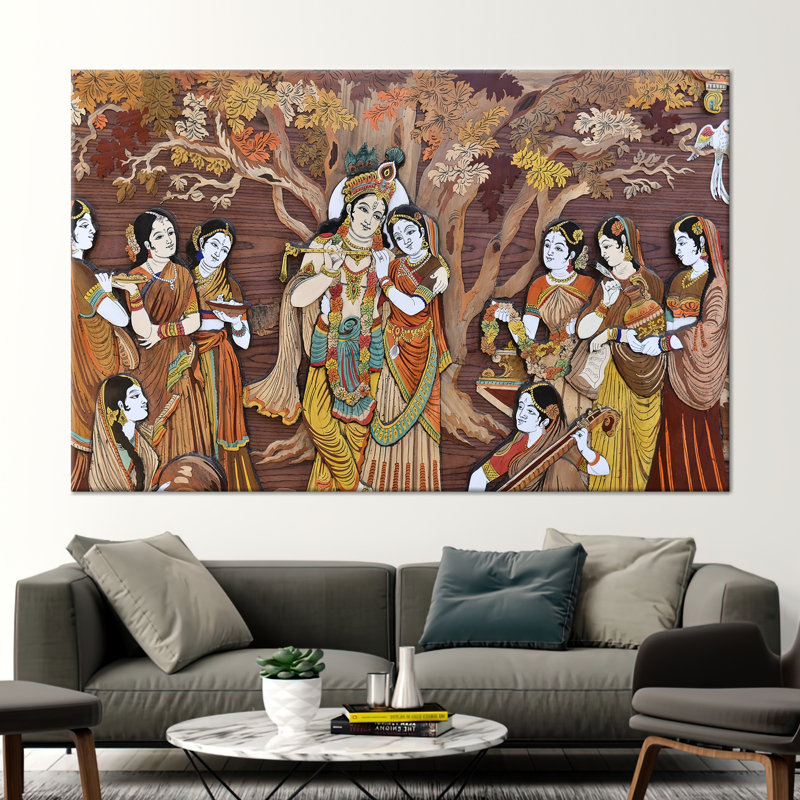 Print on Canvas, Framed Wrapped Canvas, 50 cm H x 70 cm W, Does Not Apply