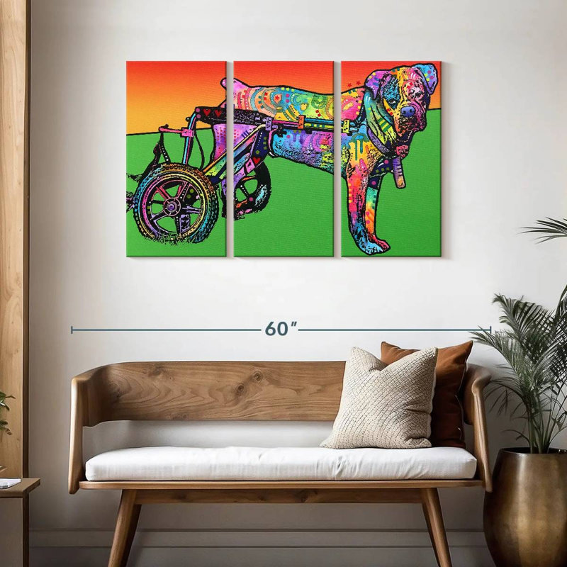 Brampt Ospa On Wheels, 28" H x 45" W