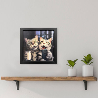 Happy Hour Non-Glass Framed Art
