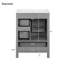Rosella 24" Freestanding Bathroom Vanity with Ceramic Sink, Soft-Close Door & 3 Drawers-451180171