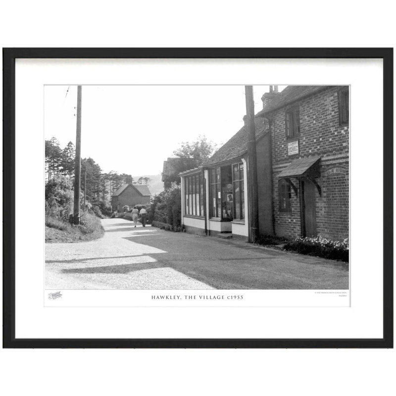 Hawkley, The Village C1955 by Francis Frith - Single Picture Frame Print, 28cm H x 36cm W x 2.3cm D