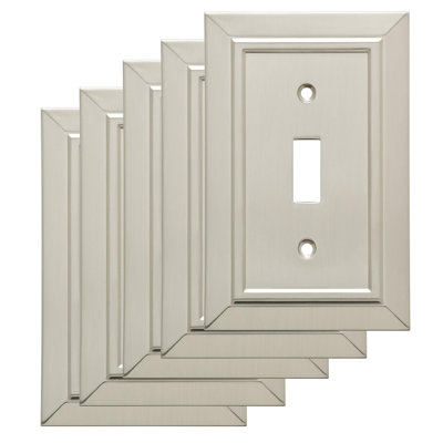 Classic Architecture Antimicrobial 1-Gang Toggle Wall Plate