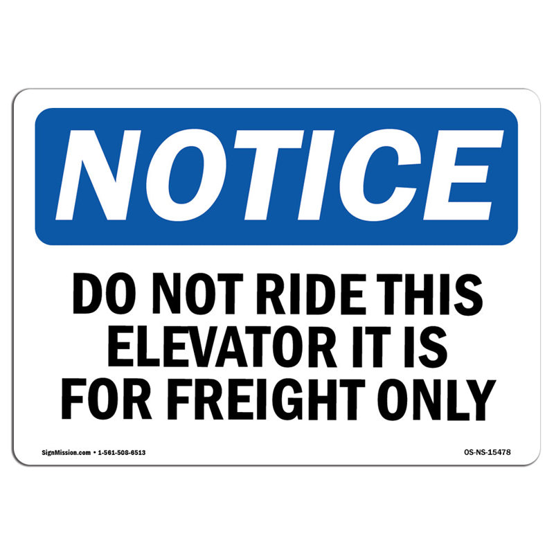 Notice Sign