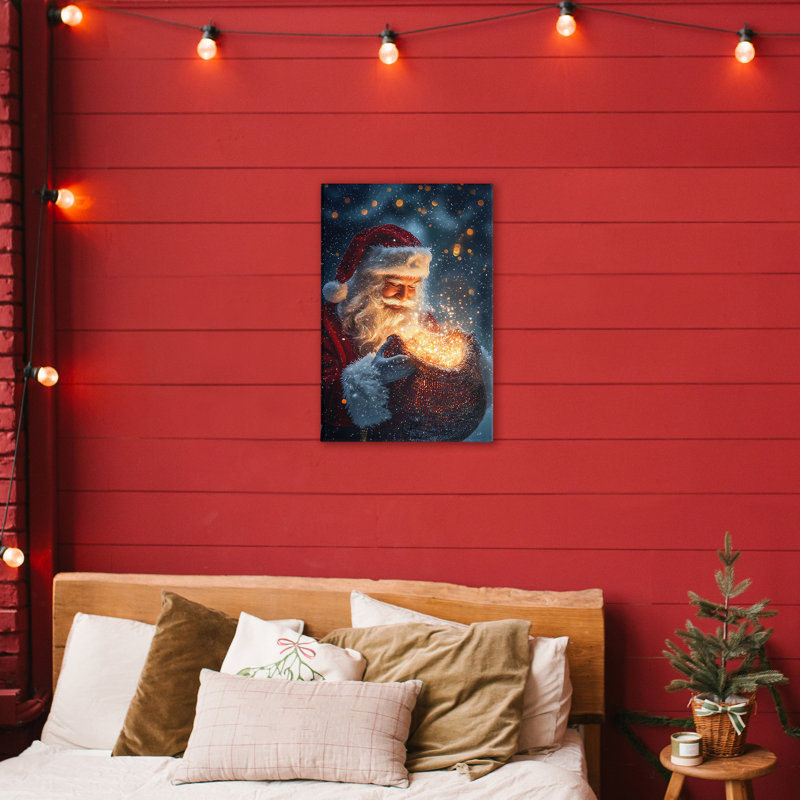 Toile du père Noël, toile par Franklyn Gregory