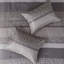 Édredon très grand lit - édredon gris / taupe à motif treillis 100%-116012061-116012063