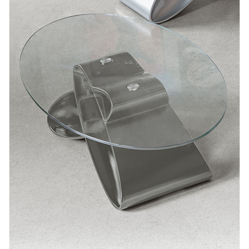 Mayra Abstract Coffee Table, Black