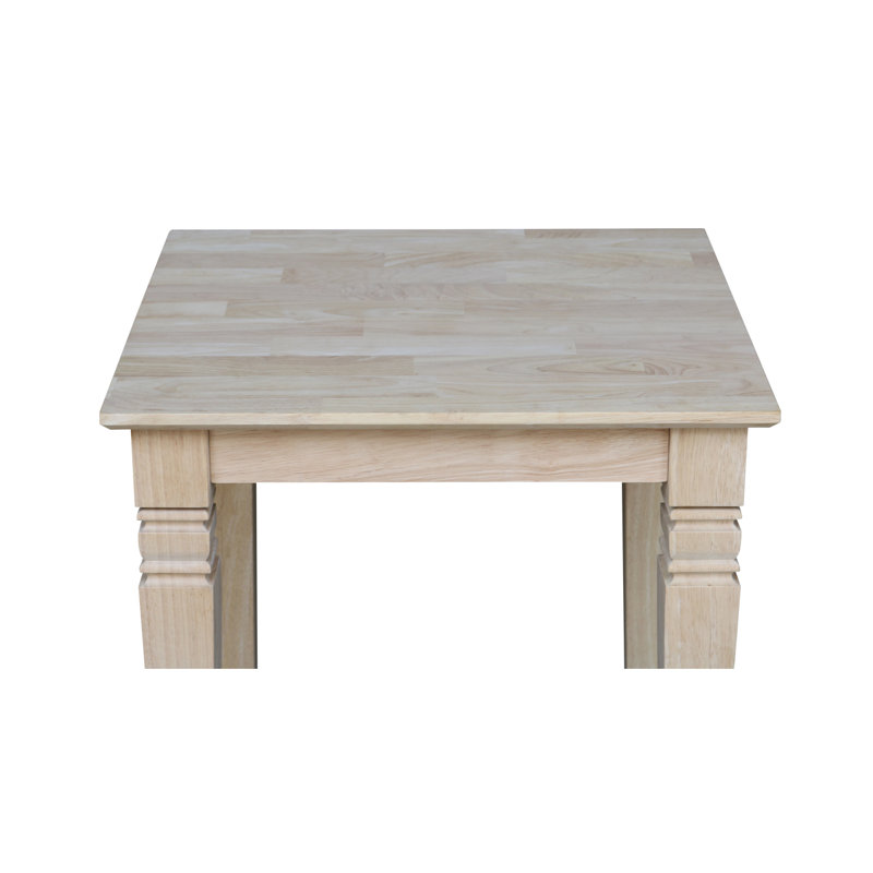 Manatuto Solid Wood End Table