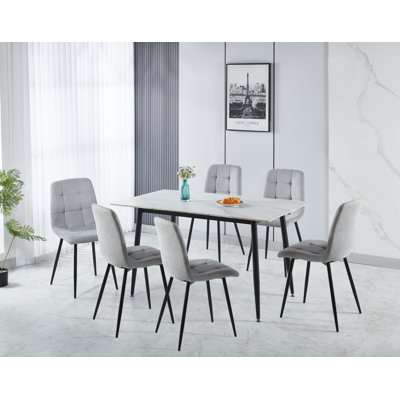 Deitrick Dining Set (6-Seater Set)