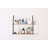 Floating Shelf With Metal Brackets, Wall Mounted Rustic Wall Storage