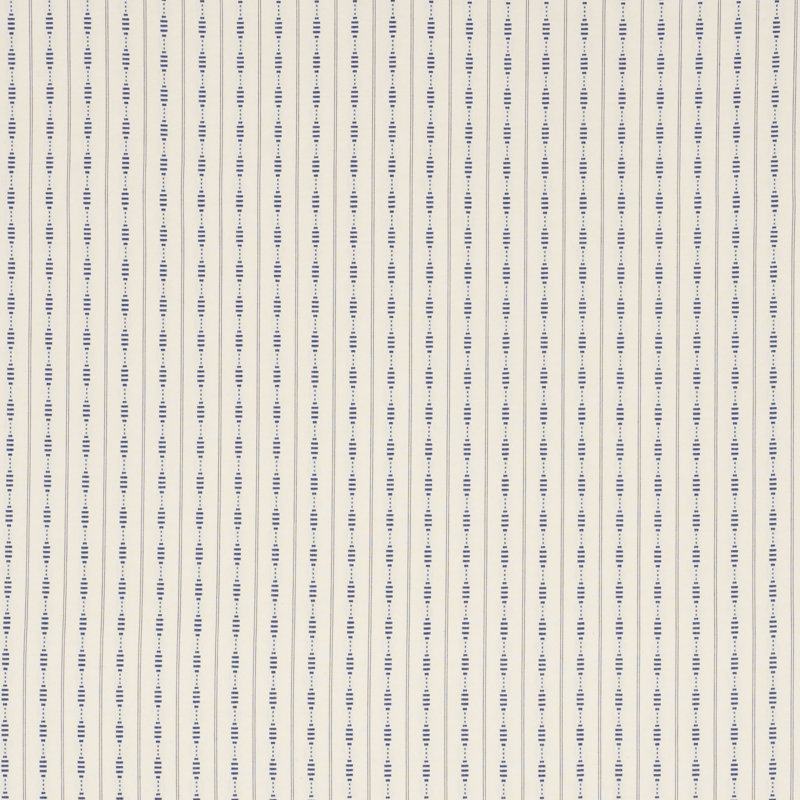 Rania Stripe Fabric, Navy