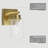Rechargeable Iron Armed Sconce with Remote and Bulb Included-409615821