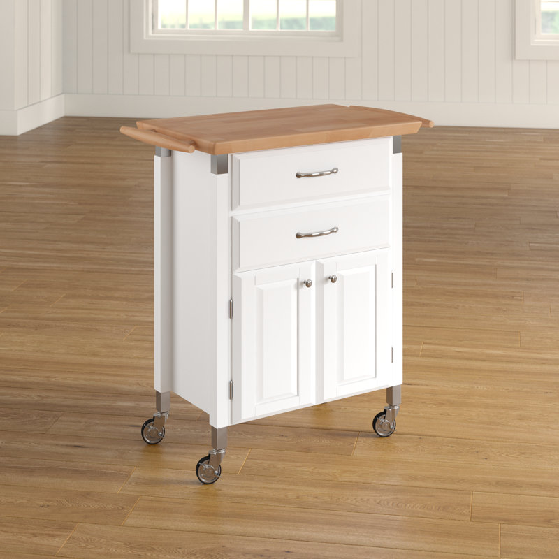 Hamilton 33.75 " W Kitchen Cart, White