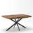 55.11"-70.86"Retro Rectangular Stretch Dining Table, Antique Wood Top And Same Color Relief Plate,With Storage Box,Suitable For Dining Rooms, Kitchens, And Living Rooms, Brown-2136808478
