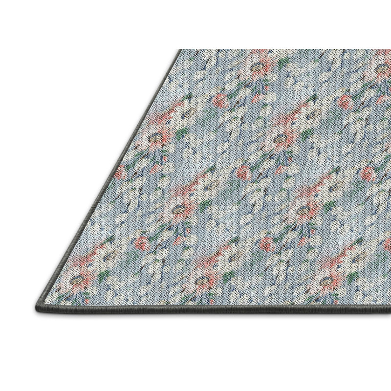 Tapis gris Akram, Rectangle 5 pi x 7 pi