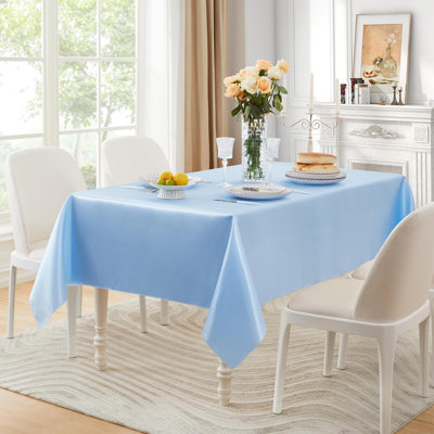 Seamless Satin Tablecloth Rectangular Silkys Soft Tablecloth Smooths Fabric Table Decoration Suitable For Restaurant Wedding Banquet Party Event Decoration