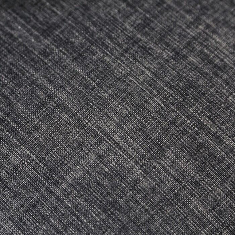 De 2 chaises de salle à manger en tissu rembourré gris