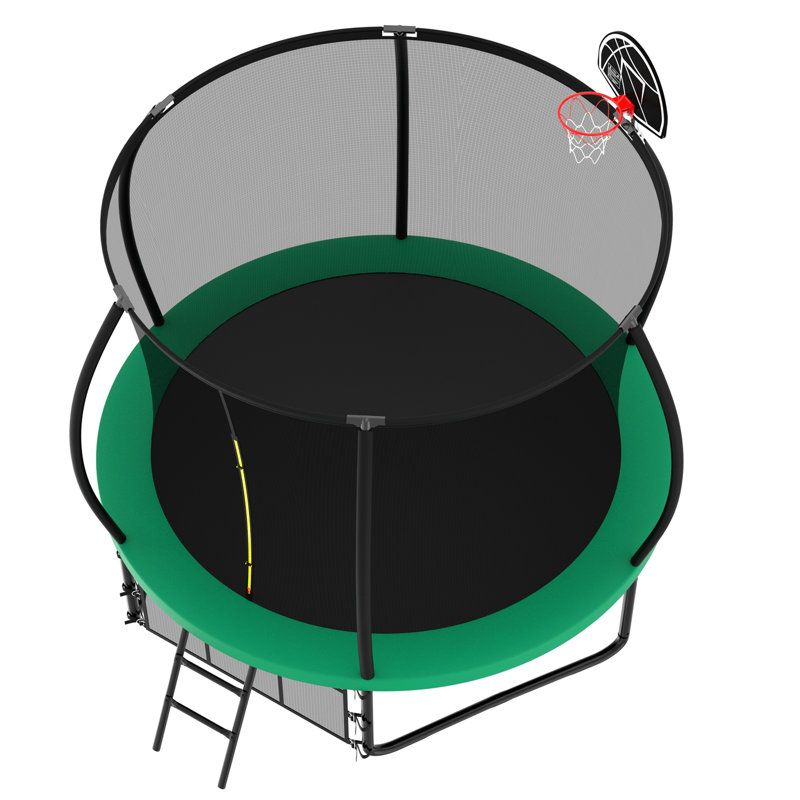 Trampoline pour enfants, Vert