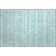Premium Machine Washable Prisco Teal Rug
