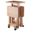  6-PC Snack Table Set Natural