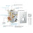 All-In-One Kit with Rough in-Valve-50204264