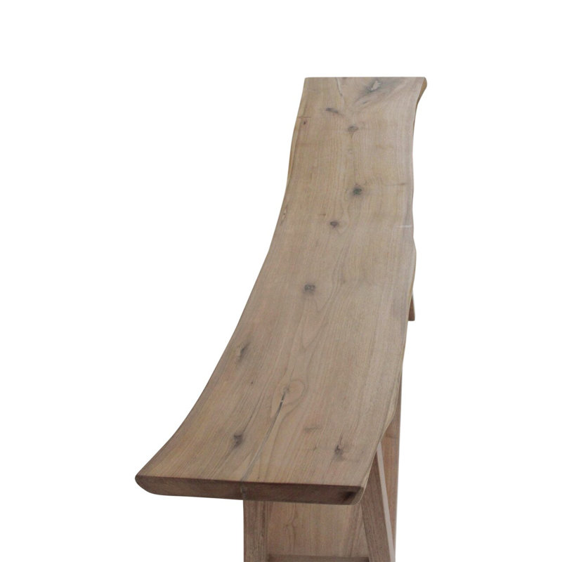 30.7'' W Solid Wood Console Table, Brown