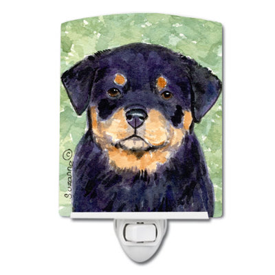 Rottweiler Ceramic Night Light