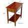 Aiydan Solid Wood End Table with Storage