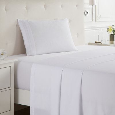 Double Brushed Hotel Luxury Sheet Set with Extra Soft Sheets & Pillowcases