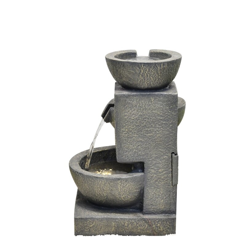 Hi-Line Gift Ltd. Weather Resistant Fountain with Light & Reviews | Wayfair