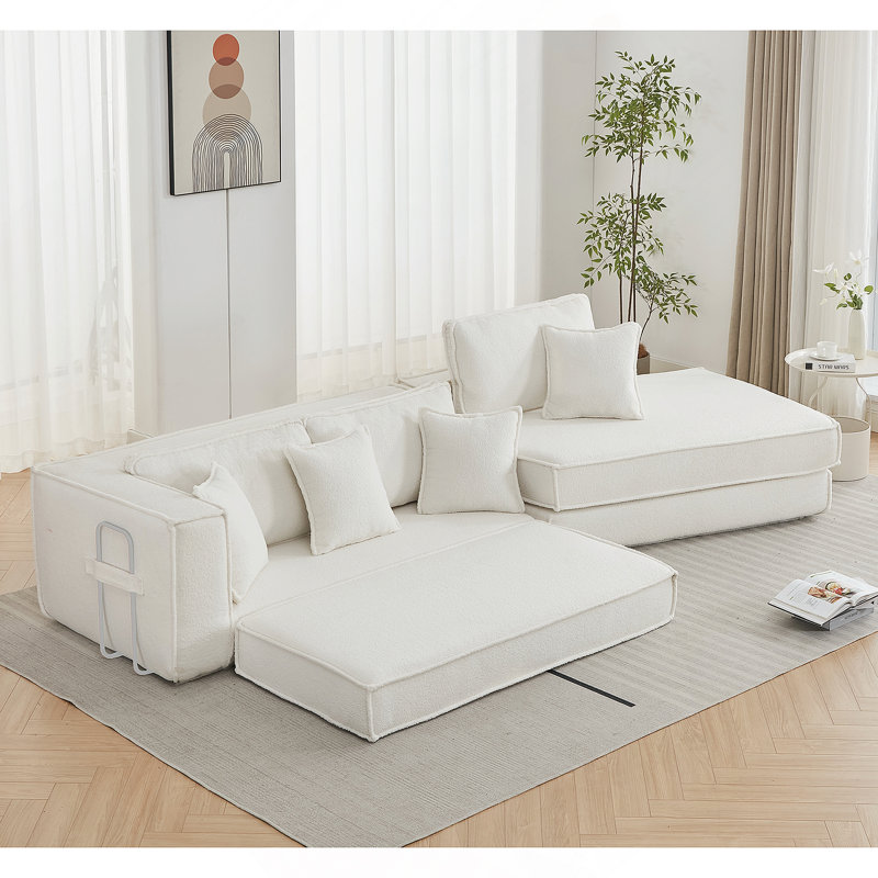 Canapé-lit pliant polyvalent pour le salon, idéal pour la détente