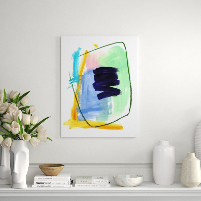 Candy Burst V Painting by Guseul Park, 53" H x 40" W, Outdoor
