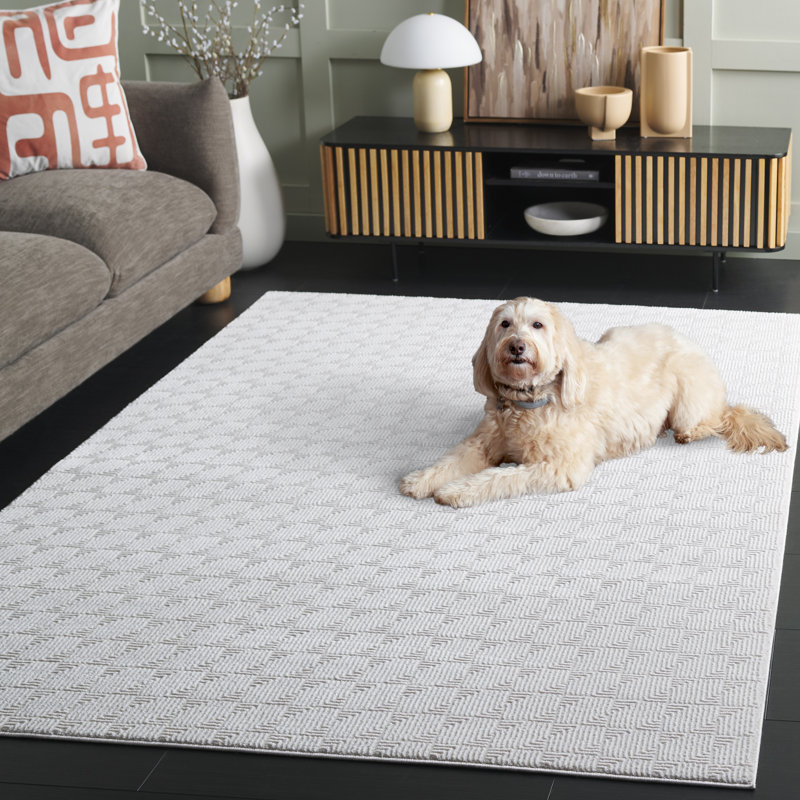 Slate Performance Solid Color Rug, Rectangle 5'3" x 7'6"