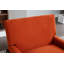 Fauteuil moderne incliné avec structure en métal-333645171