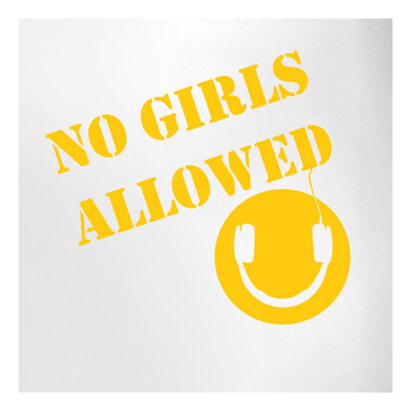 Wall Decal, Dark Yellow