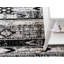 Tapis blanc / noir à motif géométrique Hewan-2033742278