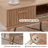 39" Wooden Coffee Table with Drawer