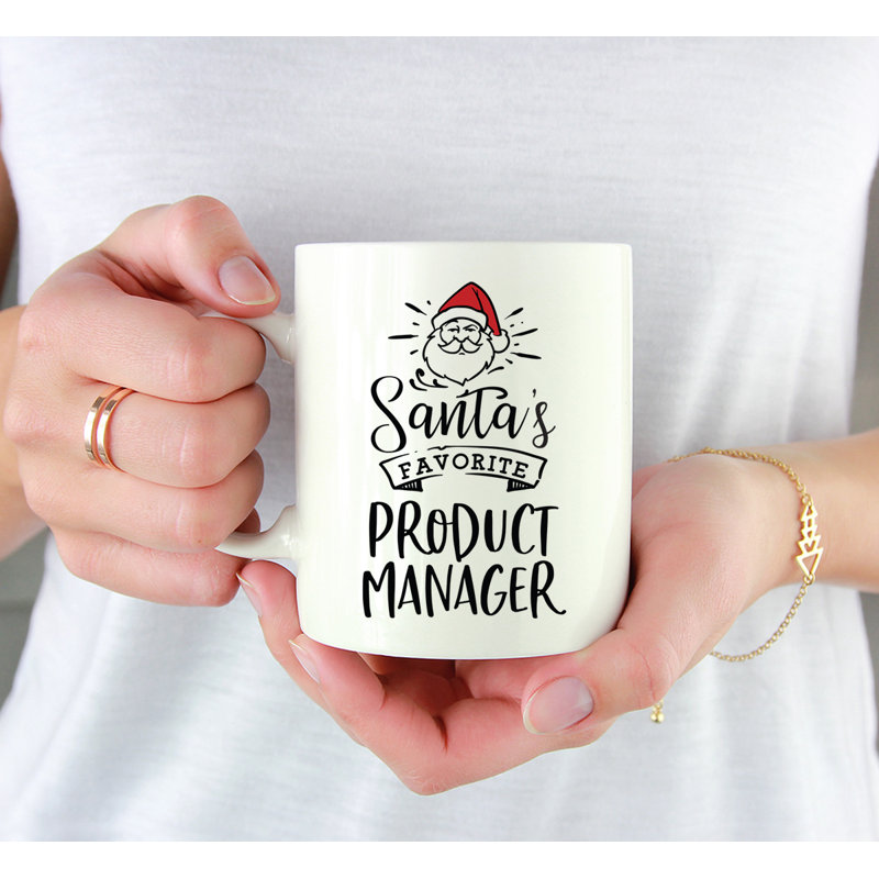 Grande tasse à café Tuileries, « Santa's Favorite Product Manager »