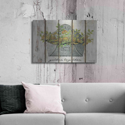 Gather Together' by Cindy Jacobs, Metal Wall Art