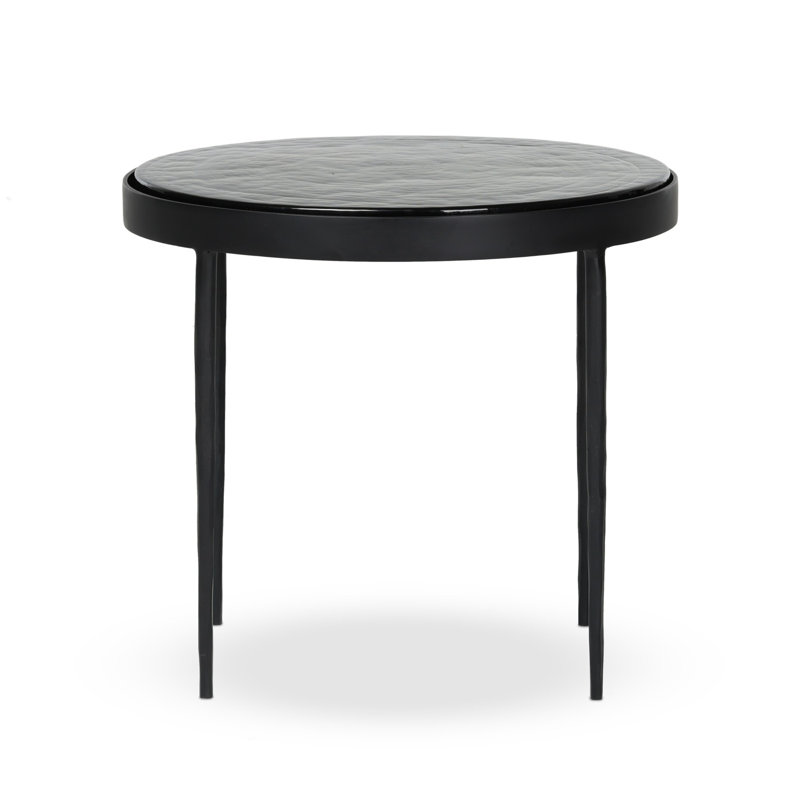 Yoko Coffee Table, 18.25" H x 20.5" L x 20.5" W, Clear