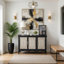 Buffet 3 portes avec rangement Cenza