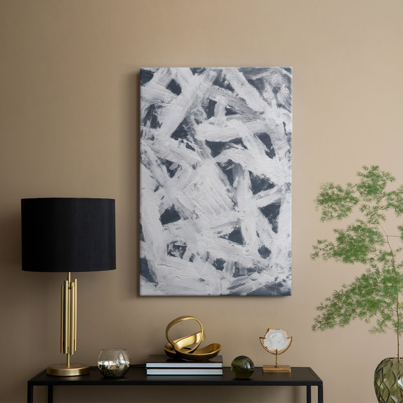 Plongée dans Indigo I - galerie Cavas, H 18 po x l 12 po