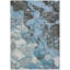 Tapis bleu intérieur / extérieur lavable à la machine Xhevrie-1087312278