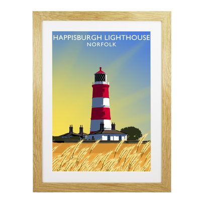 Happisburgh Lighthouse by Richard O'Neil - Print
