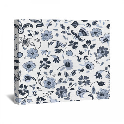 Toile à motif floral - Décoration murale florale