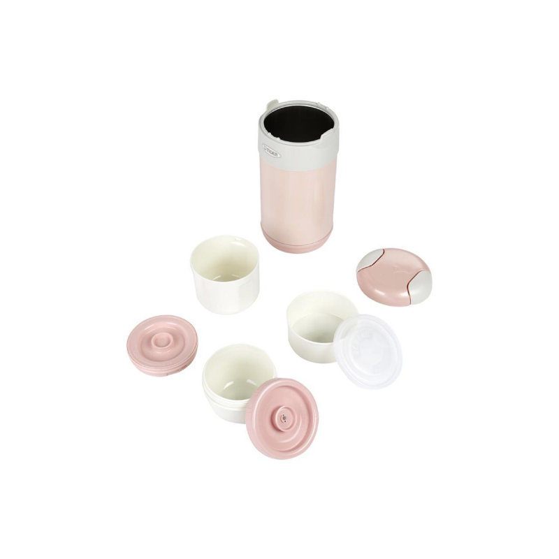 Contenant alimentaire repas 31 oz, Rose