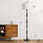 62" Traditional Floor Lamp with Remote and Dimmable Bulb-274880852