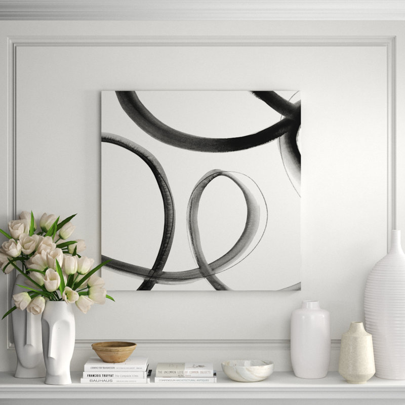 Heartbeat Note IX Print by Barclay Butera, 36" H x 36" W, Image Brush Gel