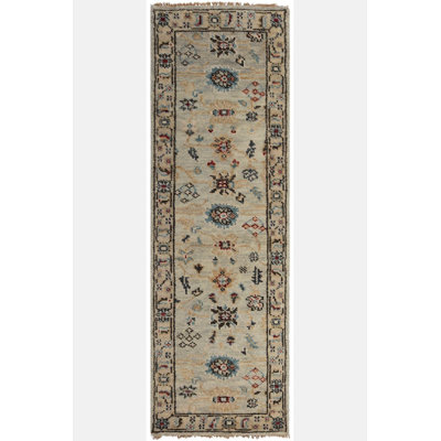 Oriental Area Rug in Gray