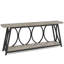 Table de couloir 2Tier, console rétro, table de canapé robuste, table d'appoint-124923085